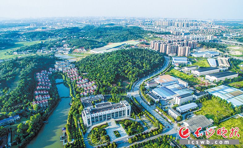 　　地处长株潭三市交界处的暮云街道正加速融城，以生态驱动为核心理念，以打造辐射三市核心增长极为目标。长沙晚报全媒体记者 罗杰科 摄