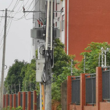 电线风中摇曳存隐患 网格长“排雷”护安全