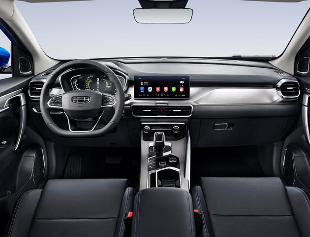 纯电续航超60km/油耗1.4L 吉利缤越PHEV官图