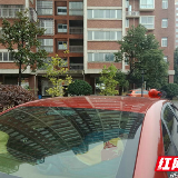 宣传车“小喇叭” 传递保卫蓝天“最强音”