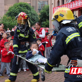 消防演练进校园 携手共筑平安社区