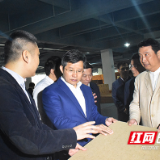 聚焦园区经济推动产业发展 瞿海调研益阳高新区项目建设