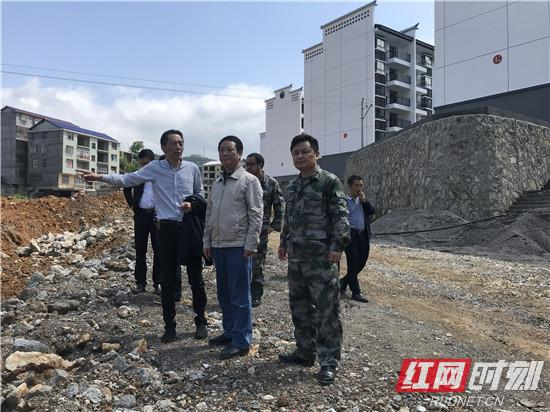 桑植：熊正元到龙潭坪镇调研脱贫攻坚工作