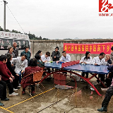 新化县中医医院组织“中医药下乡健康行”活动，义诊助力精准健康扶贫