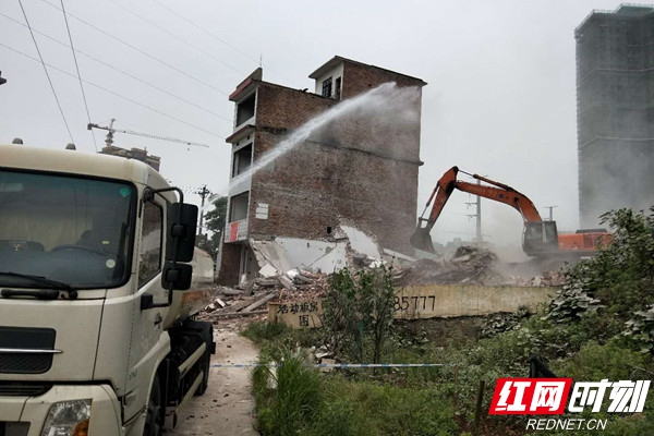 北塔区:依法拆迁腾地 保障项目建设