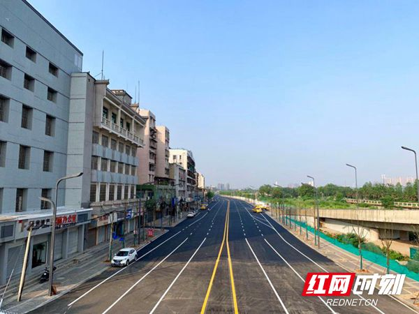 湘潭河西沿江路（一大桥至大埠桥）路段今日通车（图）