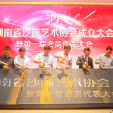 视频|我国首个省级沙画艺术协会在湘诞生 湖南省沙画艺术协会成立
