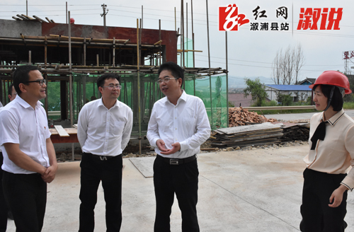 谢商成调研县城重点项目建设情况