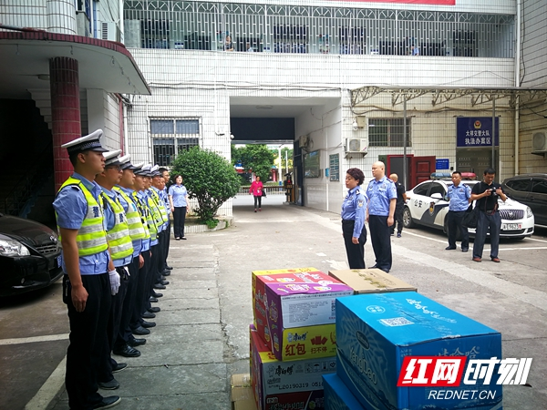 大祥交警大队积极投身洞口杀人凶犯的搜捕行动