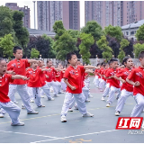 引长拳 出短棍 这所学校学生有“十八般武艺”