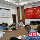 湘西州中院法警支队赴保靖法院检查指导工作