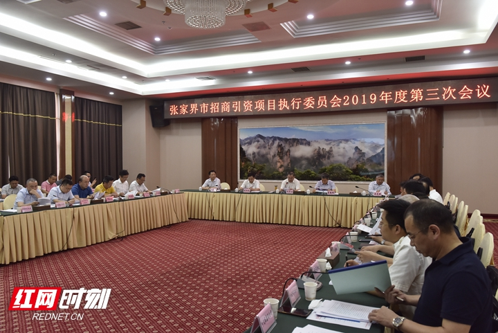 刘革安主持召开市招商引资项目执行委员会2019年度第三次会议