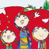 庆祝新中国成立70周年儿童画