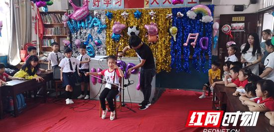 张家界敦谊小学举行庆“六一”儿童节暨第十四届艺术节活动