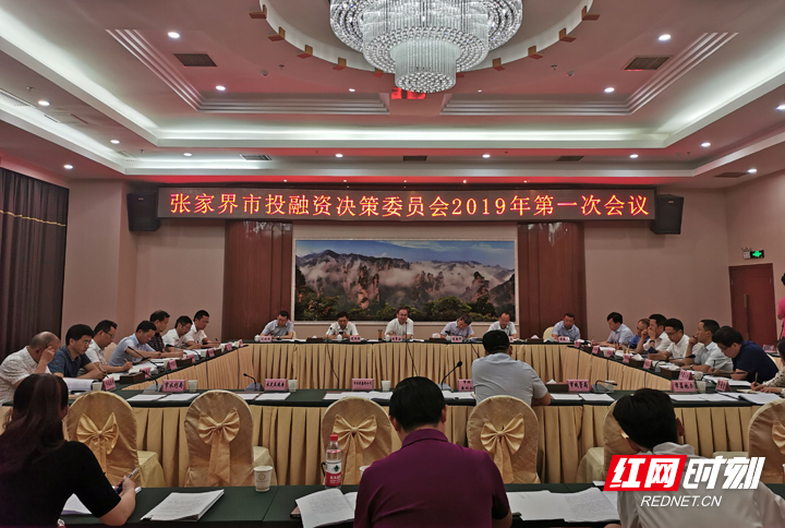 张家界市投融资决策委员会2019年第一次会议召开