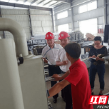 望城区应急管理局副局长吉光明调研 黄金园安全生产领域“三大行动”工作