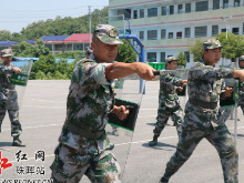 珠晖民兵集训 —场力量与意志力的展示