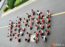 桃源八中：学弟学妹助力学姐学长备考