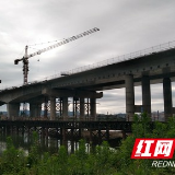 桃江:资江雷公岩特大桥今年底可竣工通车