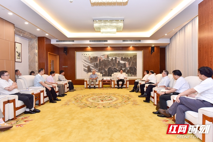 虢正贵会见全国政协科技届委员一行