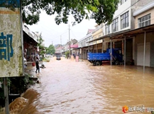 桃源：两小时降雨93毫米　墟场、农田被淹