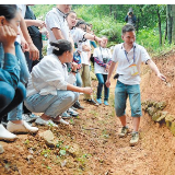 市民探秘汉长沙国王陵遗址 “剧透”遗址公园4年建设规划