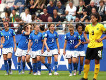 女足世界杯：五球大胜牙买加 意大利取得两连胜