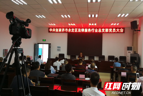  永定区法律服务行业总支部委员会成立