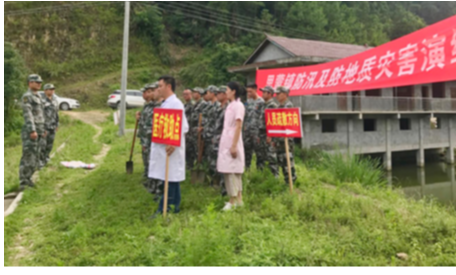 思蒙镇：组织防汛演练 筑牢安全防线