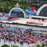“中华一家亲”海峡两岸各民族交流活动暨2019吉首鼓文化节开幕