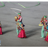 朝鲜大型团体操和艺术演出《人民的国家》在平壤举行首演