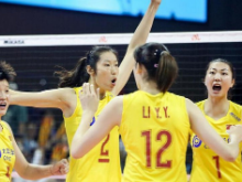 世界女排联赛宁波站：中国轻取保加利亚 取得两连胜