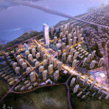 携手中国金茂 岳阳造“极”东风湖新区