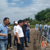 贺辉调研冷水滩区“怀素草堂”项目推进情况