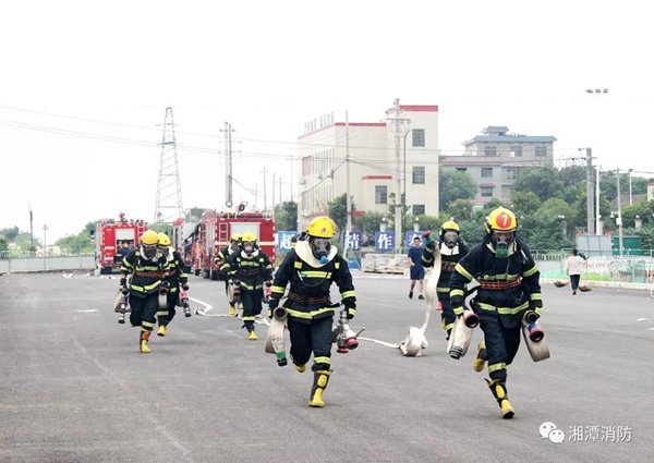 大练兵！湘潭消防夏季全员岗位练兵火热进行中（组图）