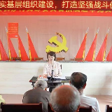 武冈：傅丽华赴长抄村调研座谈并讲党课