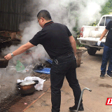 燃煤炉“躲猫猫” 难逃执法人员“慧眼”