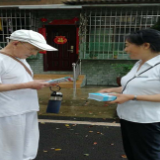 脚步丈量每张“网” 宣传普及每一“格”