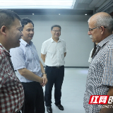 谢景林调研中古生物技术中心和军民融合产业项目