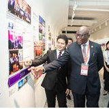 爱善天使集团迎来塞拉利昂共和国驻华大使恩多马希纳一行