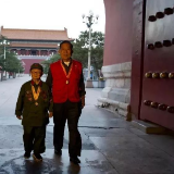 天安门前，94岁老兵无声告白