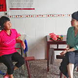 武冈：傅丽华走访慰问老党员和困难党员