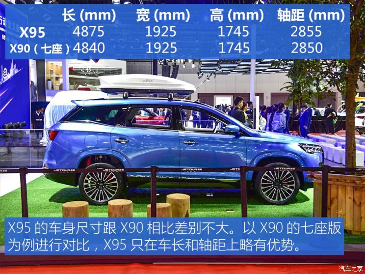 奇瑞汽车 捷途X95 2019款 基本型