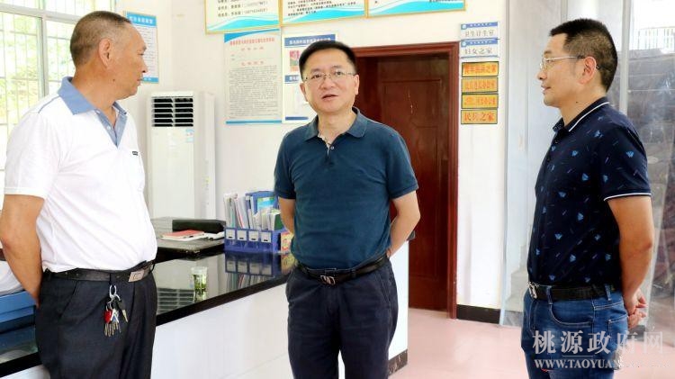 周代惠到杨溪桥镇调研工作_时刻_红网