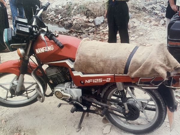 被害人的摩托车