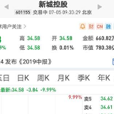 新城控股连续两日一字跌停 多家基金下调估值