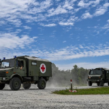 特写:直击中德“联合救援-2019”卫勤实兵联合演习