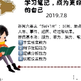 听讲座做学习笔记 开启逆袭之路