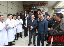 许达哲率湖南省党政代表团赴西藏山南考察对口支援工作