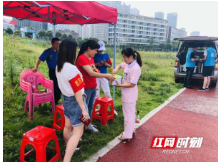 长沙观沙岭街道：“全民皆兵”齐上防汛一线